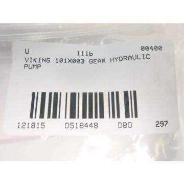 VIKING 101X003 HYDRAULIC GEAR D518448 Pump