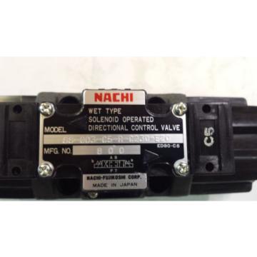 NEW NACHI SSG03C5RC230E20 DIRECTIONAL CONTROL VALVE Pump