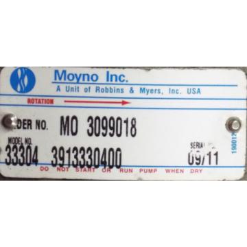 1 USED MONYO 33304 HIGHEFFICIENCY ***MAKE OFFER*** Pump