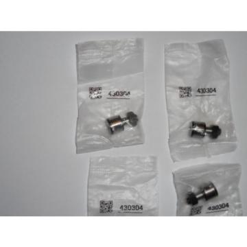 4 NEW MISUMI CFFAN5-10 MINIATURE CAM FOLLOWERS 10MM OD. x 5M THD. MADE IN JAPAN