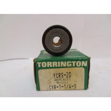 NEW TORRINGTON CAM FOLLOWER YOKE BEARING YCRS-20 CYR-1-1/4-S YCRS20 CYR114S