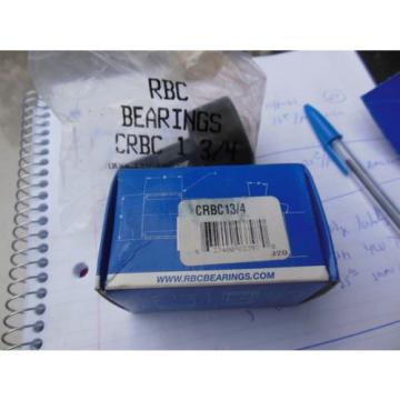 RBC Bearings CRBC 13/4 cam follower  quantity of 4