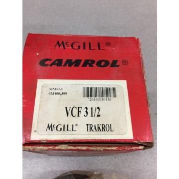 NEW IN BOX MCGILL CAMROL CAM FOLLOWER VCF 3-1/2