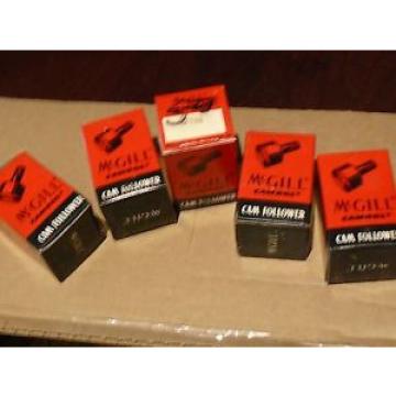 McGill Camrol CF 1 1/4S cam follower lot of 5 total,  new old stock