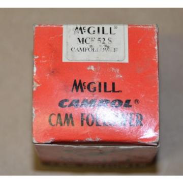 McGill CAMROL MCF52S Cam Follower Bearing - Stud diameter 20mm OD 52 mm NEW