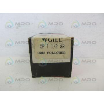 MCGILL CF-1-1/2-SB CAM FOLLOWER *NEW IN BOX*