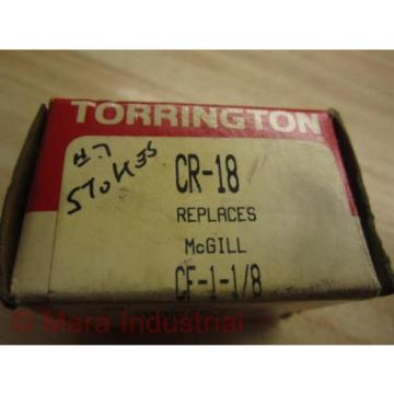 Torrington CR-18 Cam Follower Standard Stud