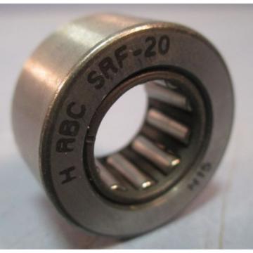 RBC Cam Follower SRF20 1.000&#034; OD x 0.5000&#034; ID, Sealed Caged Roller Follower