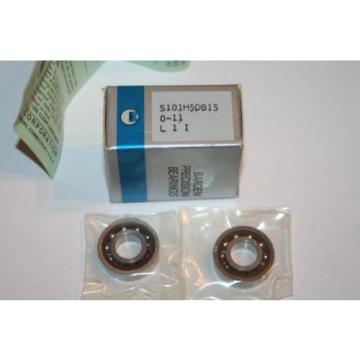 NEW Barden S101H.5DB15 Super Precision Angular Contact Bearings (Set of 2)