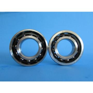 Set of Two NSK7207CTYNDBL P4 ABEC7 Super Precision Contact Spindle Bearings