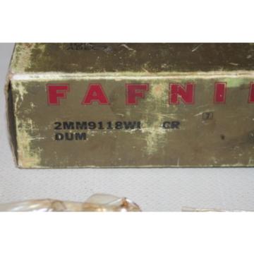 Fafnir 2MM9118.WI.CR.DUM Super Precision Bearings (7018 CTRDUMP4Y) * NEW *