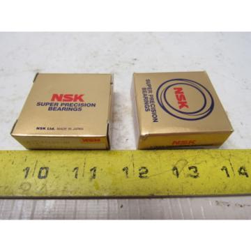 NSK 7004CTYNDULP4 Super Precision Bearing Lot of 2