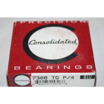 Consolidated 7308 TG P/4 Super Precision Bearing (CDP4A, CTRSULP4) * NEW *