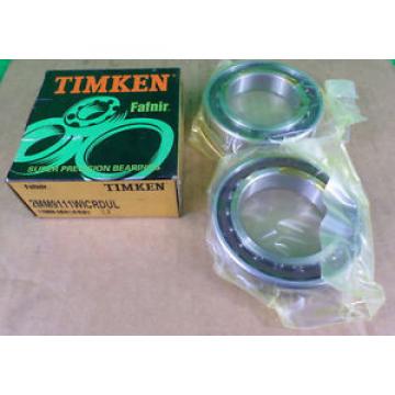 Lot of 2 Timken 2MM9111WICRDUL Super Precision Bearings