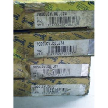 SNR 7020CVDUJ74 SUPER PRECISION BEARING 7020 CV U J74 FRANCE 7020.CV.DU.J74