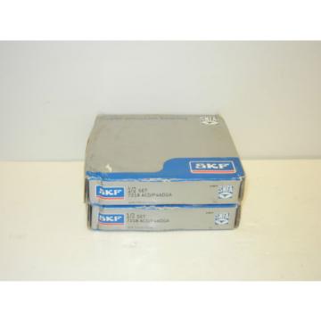 SKF 7218 ACD/P4ADGA NEW SET SUPER PRECISION BEARINGS 7218ACDP4ADGA