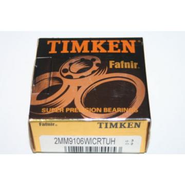 Fafnir Timken 2MM9106.WI.CR.TUH Super Precision Bearings (Triplex Set) ** NEW **