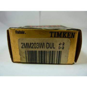 Timken Fafnir 2MM203WIDUL Super Precision Bearing ! NEW