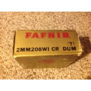 Fafnir 2MM208WI CR DUM Super Precision Ball Bearing