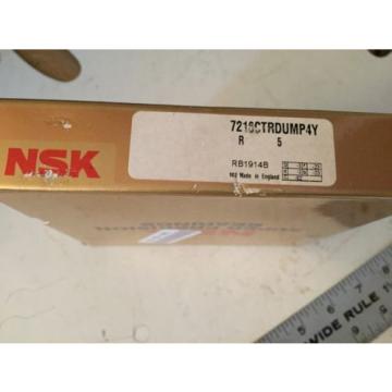 NEW NSK 7216CTRDUMP4Y SUPER PRECISION BEARING 80mmX140mmX52mm ENGLAND,BOXYF