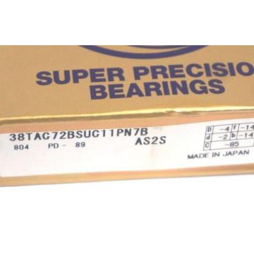 NEW NSK 38TAC72BSUC11PN7B SUPER PRECISION BEARING