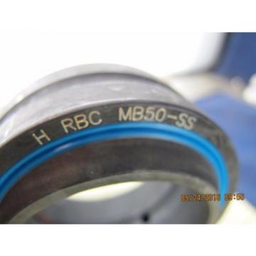MB50-SS RBC Spherical Double Sealed Plain Bearing 50x75x35 [B7BB]