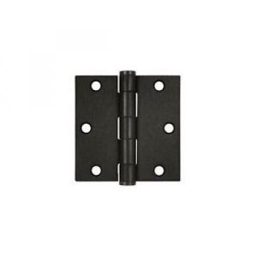 Deltana S35HD Oil Rubbed Bronze 3.5&#034; x 3.5&#034; Square Corner Plain Bearing Mortise