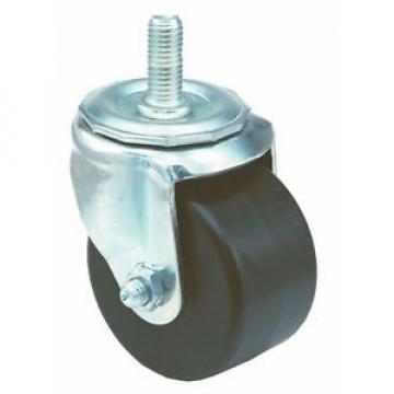 ER Wagner E.R. Wagner Stem Caster, Swivel, Polyolefin Wheel, Plain Bearing, 350