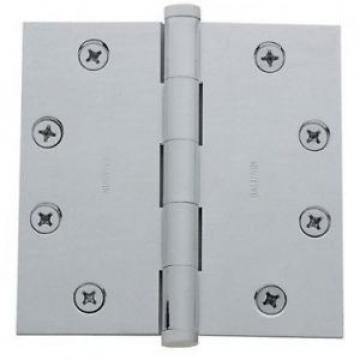 Baldwin 1045.I Plain Bearing Mortise Hinge Door Hinge 4 1/2 x 4 1/2 ;Satin Chrom