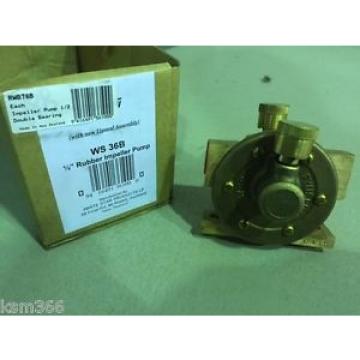 NEW Fynspray Water Impeller Pump 1/2&#034; Double Plain Bearing WS36B SKIBOAT INBOARD