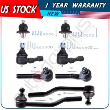 8 Pcs/Set New Ball Joint Suspension Tie Rod End Kit for Nissan 720 RWD