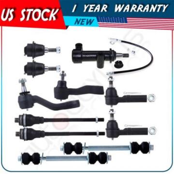 Suspension Ball Joint Sway Bar Tie Rod End For 01-10 Chevrolet Silverado 2500 HD