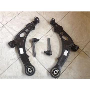 FIAT PUNTO MK2(99-05)TWO FRONT LOWER WISHBONE SUSPENSION ARMS+TWO TRACK ROD ENDS