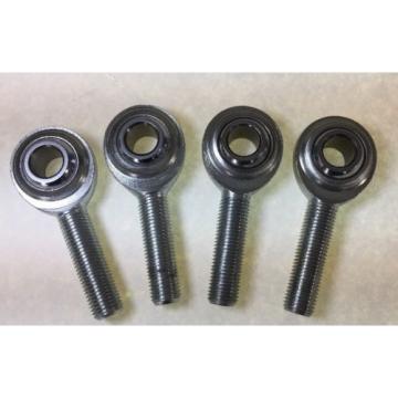 (4) Four 3/8 x 3/8-24 MALE RH ROD ENDS HEIM JOINTS HEIMS  Made In USA