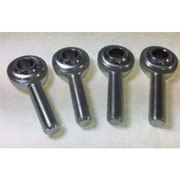 (4) Four 3/8 x 3/8-24 MALE RH ROD ENDS HEIM JOINTS HEIMS  Made In USA