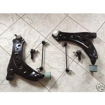 VW POLO 9N  03-09 TWO WISHBONES ARMS+BUSHES+ANTI ROLL BAR+2 TRACK ROD ENDS