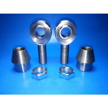 7/8&#034; x 3/4&#034; Bore, Chromoly Panhard Bar Rod End Heim Joints (Bung 1-3/4 /.120)