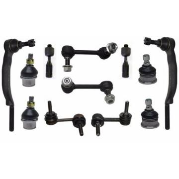 12 Piece Kit Steering &amp; Suspension Ball Joints Tie Rods &amp; Sway Bar End Links