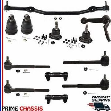 12 PC Kit Center Link Tie Rod Ends Idler Arm Ball Joints Chevelle Special 71-72