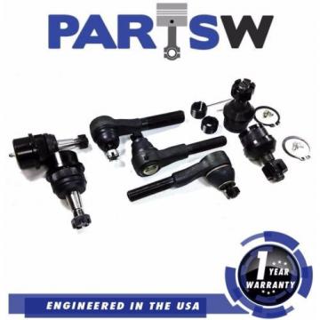 7Pc New Suspension Kit for Jeep Ball Joints inner &amp; Outer Tie Rod Ends 1990 - 06