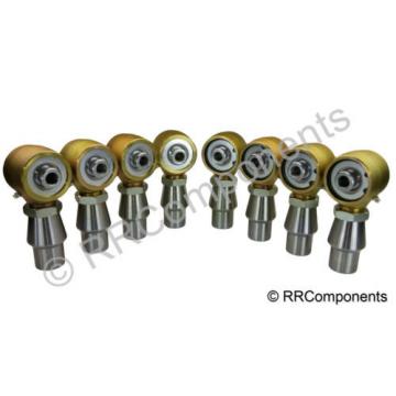 4-Link 1-1/4&#034; x 9/16 Bore Chromoly Rod Ends, Heim Joints(Fits 2&#034; x.250 Tube)Rock