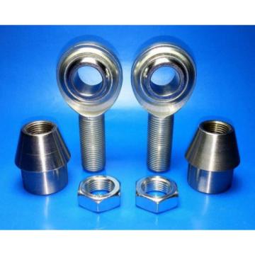 Panhard Rod End Kit,   5/8&#034;-18 x 5/8&#034;  Bore, Heim Joints,  (Bungs 1-1/4 x .120)