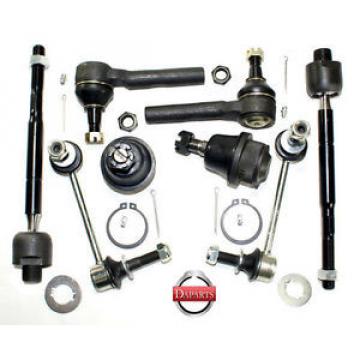 Parts Suspension Inner Outer Tie Rods Ends Stabilizer Bar Link Lower Ball Joints