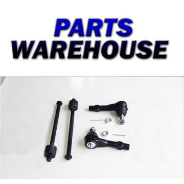 4 Pc Kit Front Outer Inner Tie Rod Ends For Ford Mercury Mazda 1 Yr Warranty