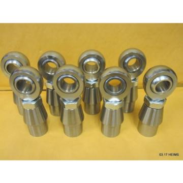 4-Link 1&#034;-16 x 3/4&#034; Bore Chromoly Rod End Heim Kit w. Jam Nut &amp; 1.25&#034; Taper Bung