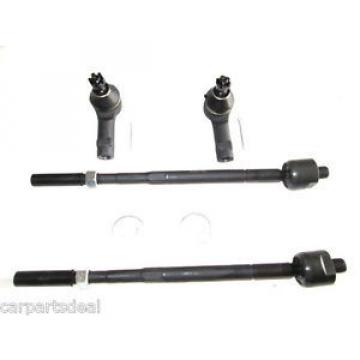 Fits Hyundai Elantra 1992-2000 Tie Rod End Front Outer And Inner 4Pcs Kit