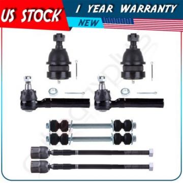 8PCS Suspension Ball Joint Tie Rod Ends Kit for 1994-2004 Ford Mustang