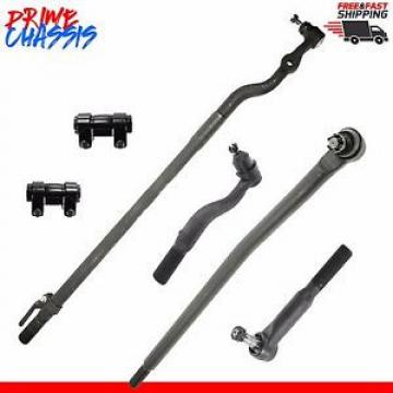 6 PC Kit Steering Parts Ford Excursion F-250 SD F-350 SD 99-05 Tie Rod Ends Link