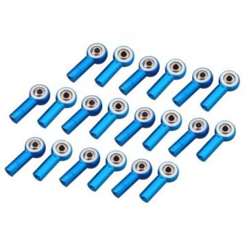 20 Blue Aluminum M3 Link Rod End Ball Joint CW CCW for 1/10 RC Car Crawler Buggy