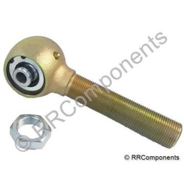 RH 1-1/4&#034; x 9/16 Bore x 5&#034; Long Shaft &amp; Jam Nut, Chromoly Rod Ends, Heim Joints